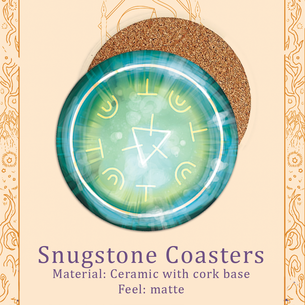 Snugstone Coaster - Witch Hat Atelier
